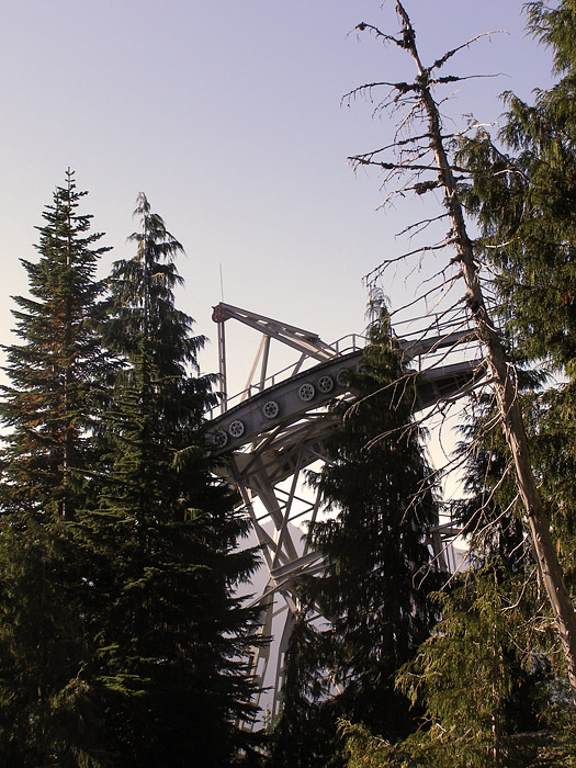 Grouse Mountain tram lift tower
