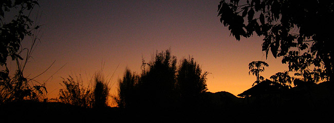 Sunset in Pai