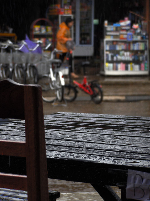 Rain in Vang Vieng, Laos