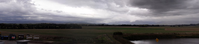 Panorama of the Yarra Valley