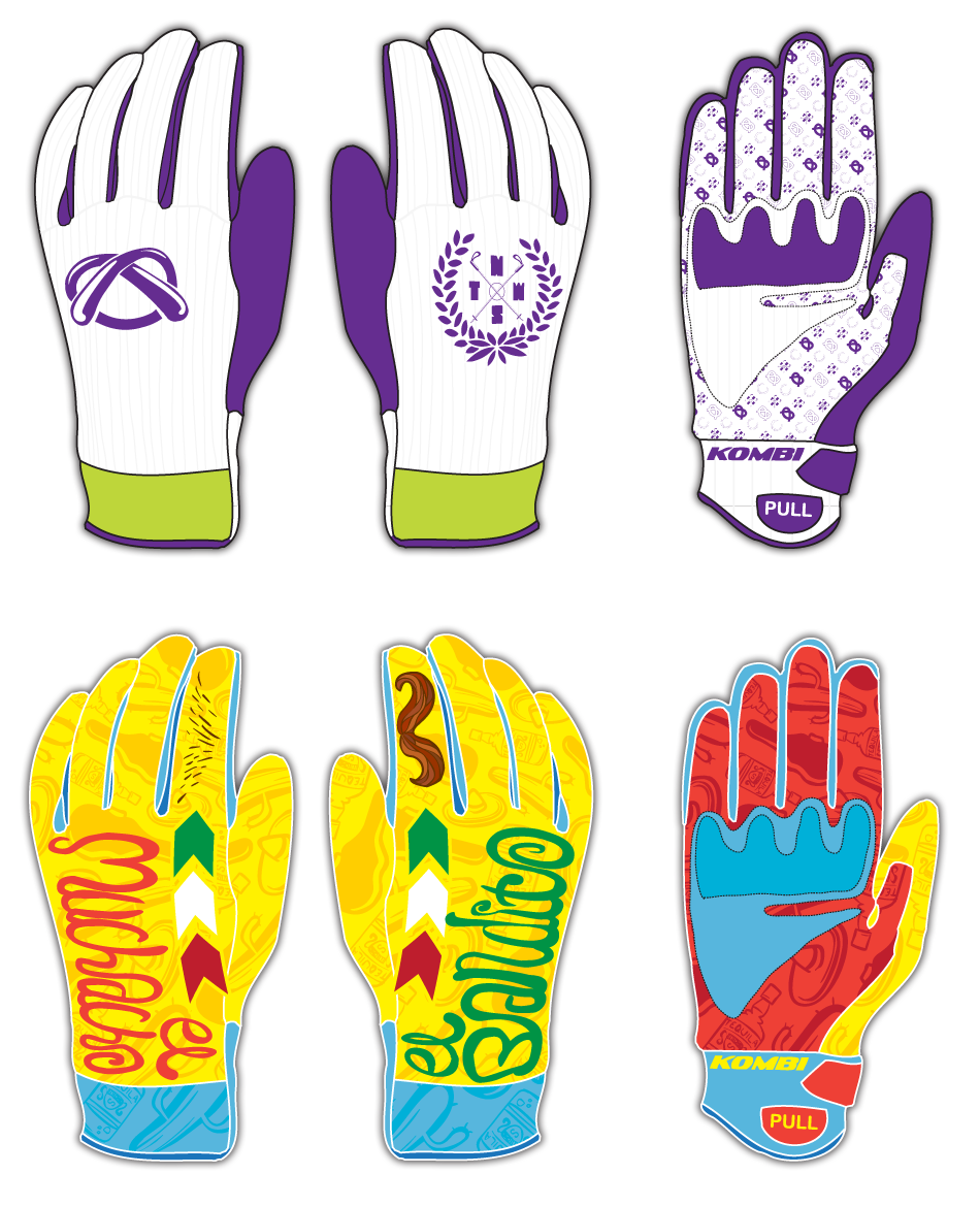 Kombi / Tom Wallish glove design contest entries